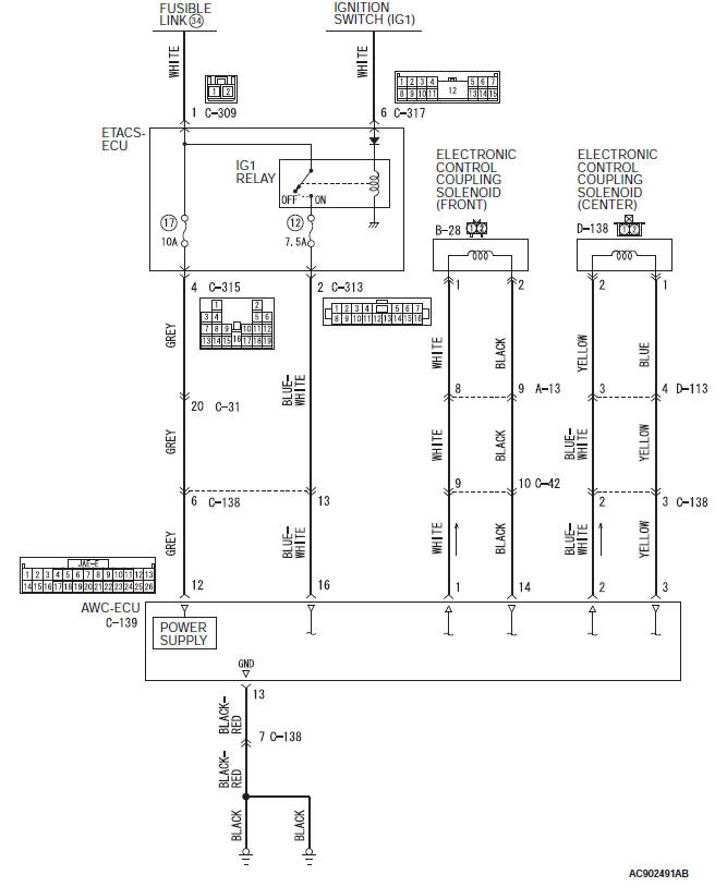 Mitsubishi Outlander. Automatic Transaxle