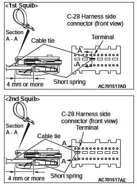 Mitsubishi Outlander. Supplemental Restraint System (SRS)
