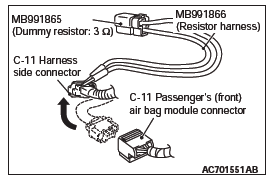 Mitsubishi Outlander. Supplemental Restraint System (SRS)