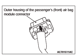Mitsubishi Outlander. Supplemental Restraint System (SRS)