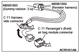 Mitsubishi Outlander. Supplemental Restraint System (SRS)