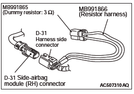 Mitsubishi Outlander. Supplemental Restraint System (SRS)