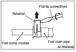 Mitsubishi Outlander. Fuel Supply