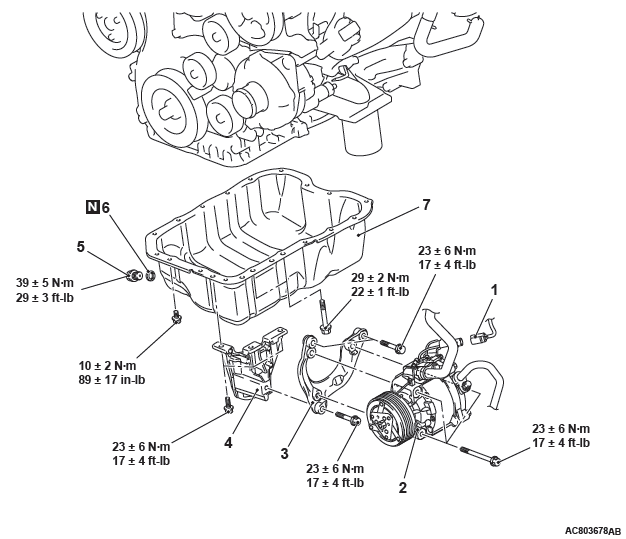 Mitsubishi Outlander. Engine Mechanical
