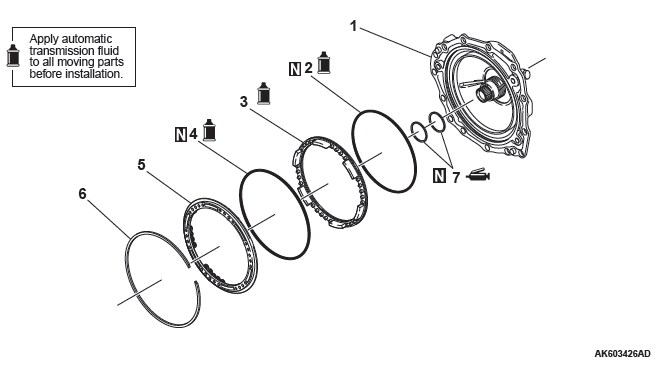 Mitsubishi Outlander. Automatic Transaxle Overhaul