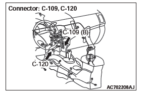 Mitsubishi Outlander. Heater, Air Conditioning and Ventilation
