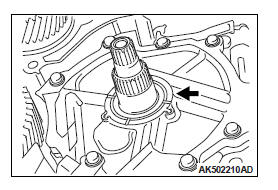 Mitsubishi Outlander. Continuously Variable Transaxle Overhaul